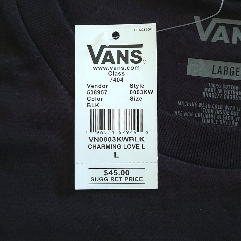✨️HP✨️ VANS🛹 "Love❤️ Is Kind" Long Sleeve Graphic Tee👕 - NWT - Picture 14 of 14